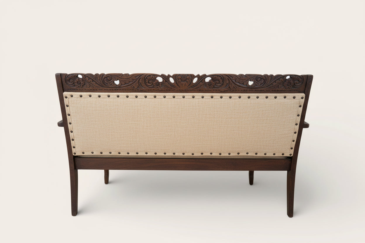 Antique Teak Settee