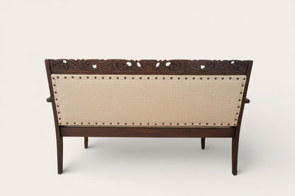 Antique Teak Settee