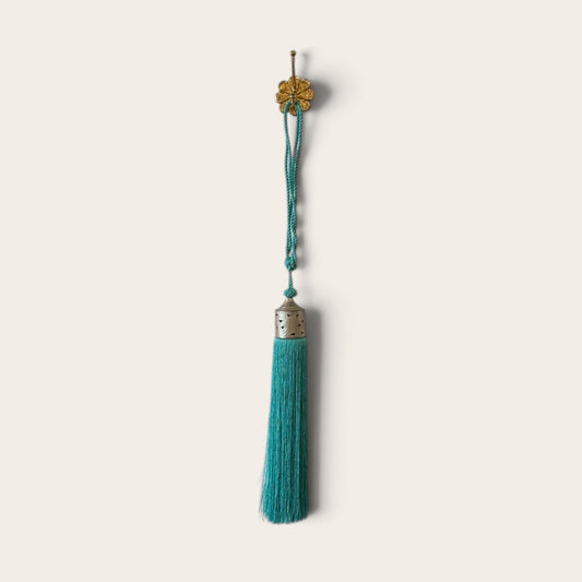 Cactus Silk Moroccan Tassel Turquiose