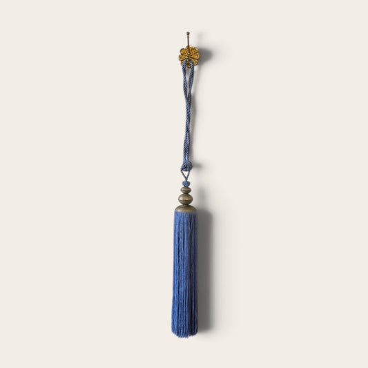 Cactus Silk Moroccan Tassel Periwinkle