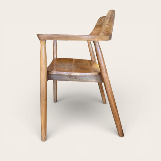 Hand Carved Teak Dining Chair