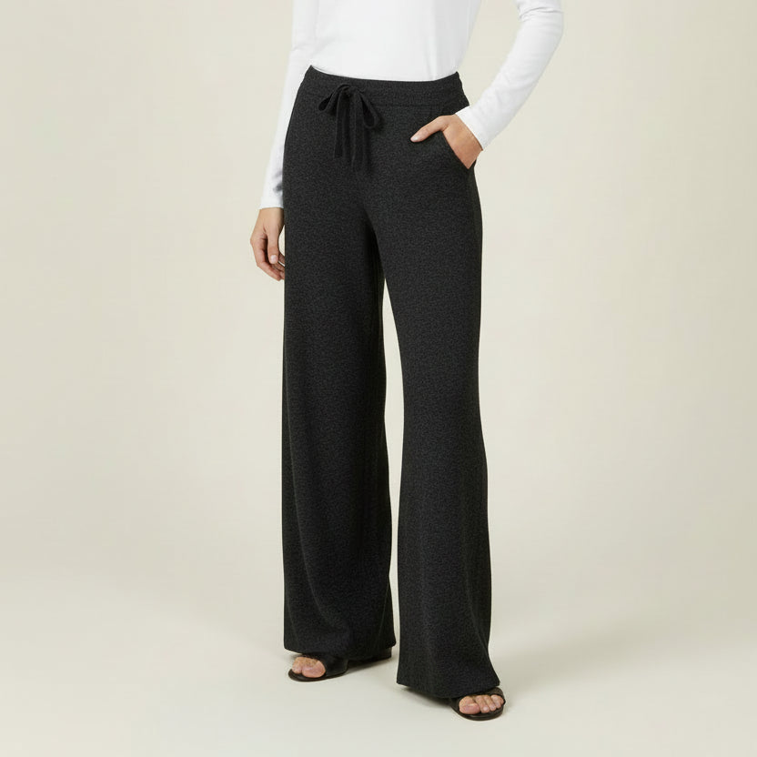 Celine Cashmere Wide Leg Pant