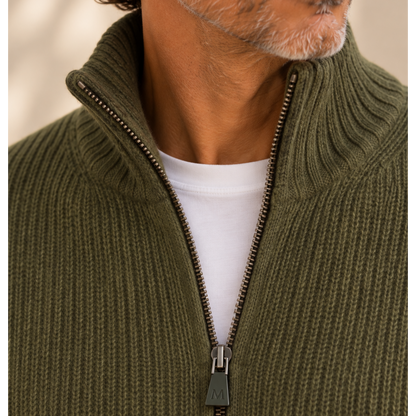 Renewed Loro Piana Zip Cardigan