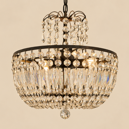 Camille Crystal Vintage Chandelier