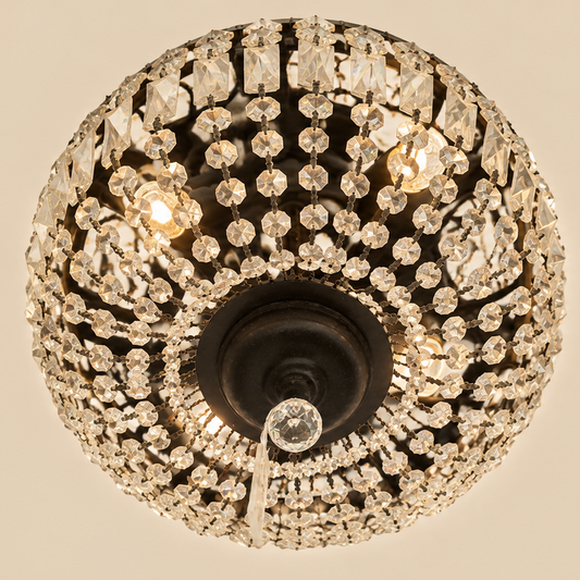 Camille Crystal Vintage Chandelier