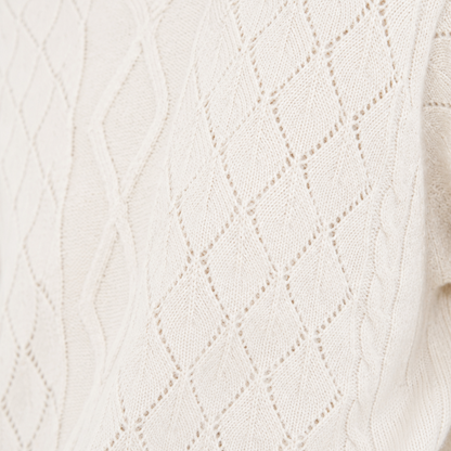 Christine Cashmere Cable Sweater