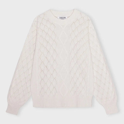 Christine Cashmere Cable Sweater