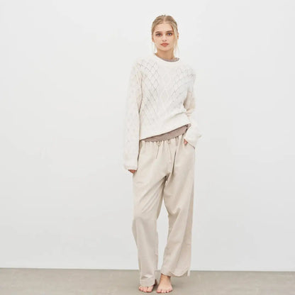Christine Cashmere Cable Sweater