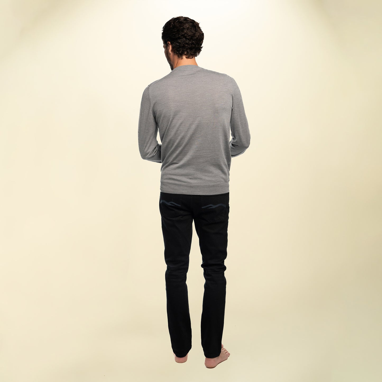 Men’s Italian Renewed Superfine Cashmere Crewneck