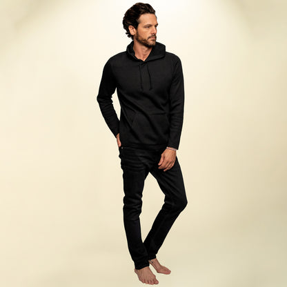 Unisex Baby Alpaca and Cotton Hoodie