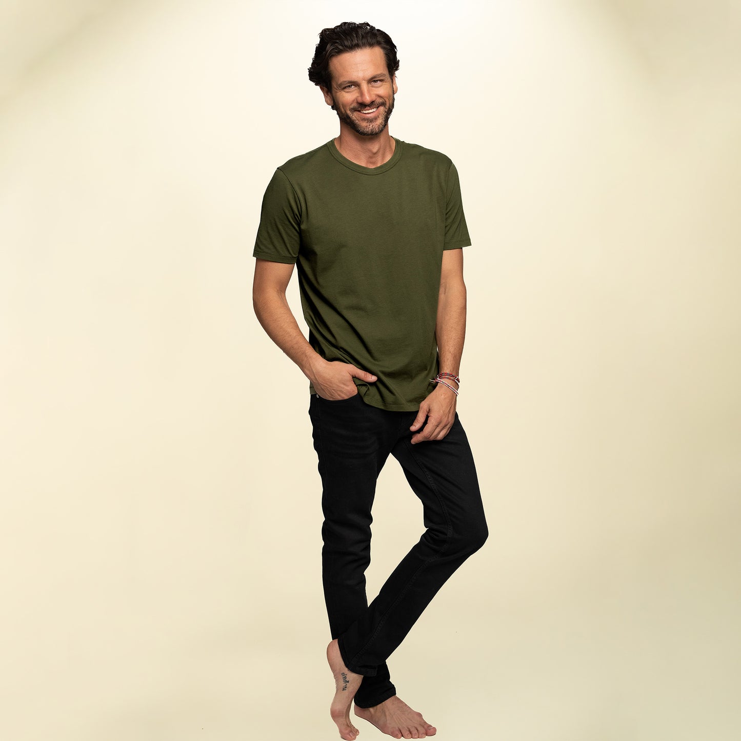 found. Men's Organic Cotton Short Sleeve Crew Neck Tee