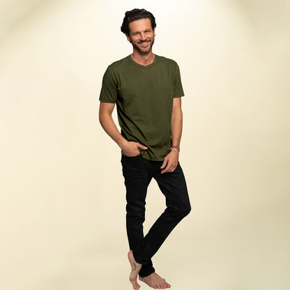 found. Men's Organic Cotton Short Sleeve Crew Neck Tee