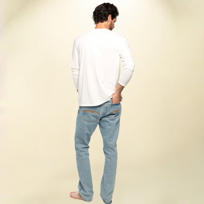 found. Men's Organic Cotton Long Sleeve Crew Neck