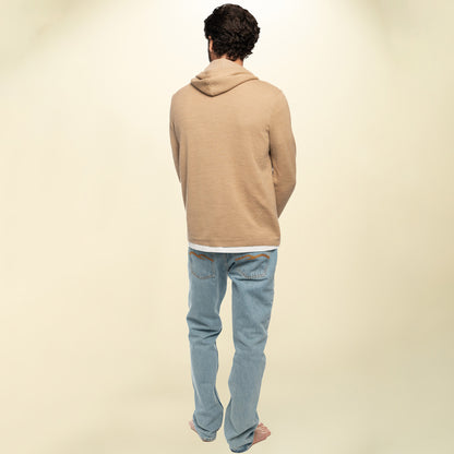 Unisex Baby Alpaca and Cotton Hoodie