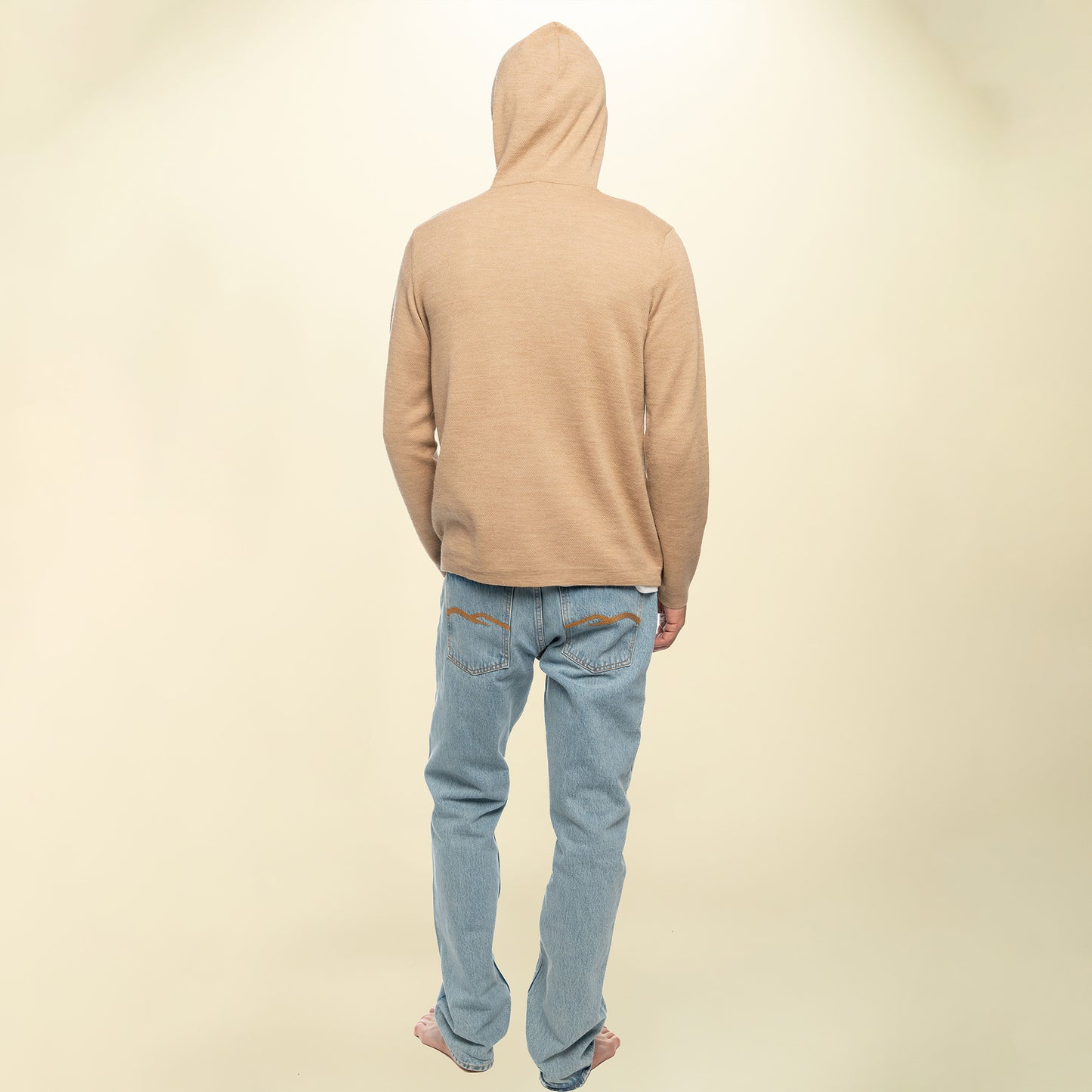 Unisex Baby Alpaca and Cotton Hoodie