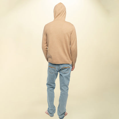 Unisex Baby Alpaca and Cotton Hoodie