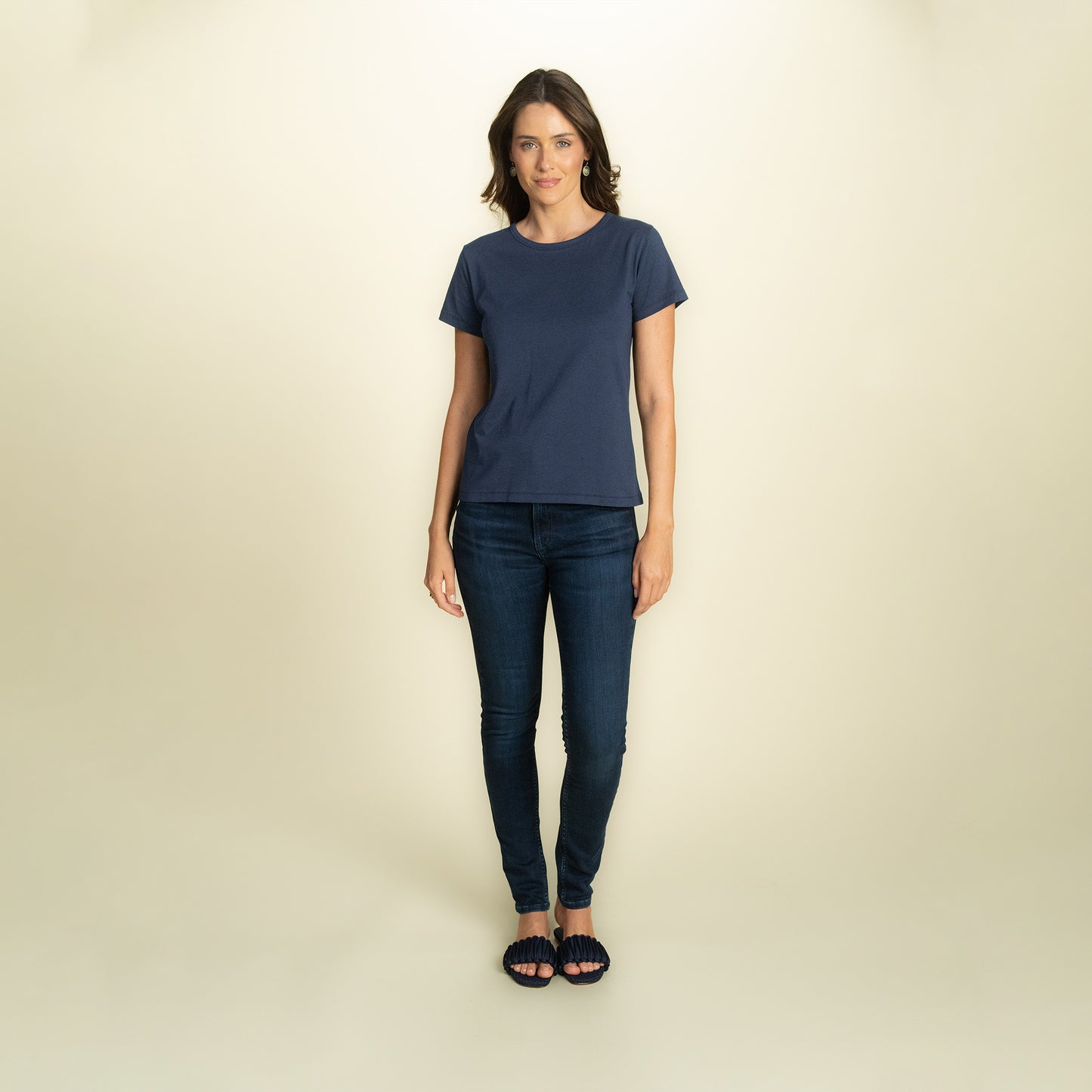 found. Women's Organic Cotton Short Sleeve Relaxed Crew Tee