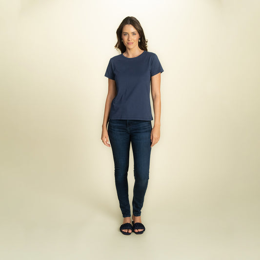 found. Women's Organic Cotton Short Sleeve Relaxed Crew Tee