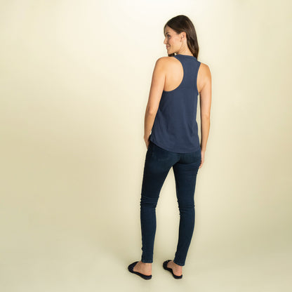 found. Women's Organic Cotton Racerback Tank