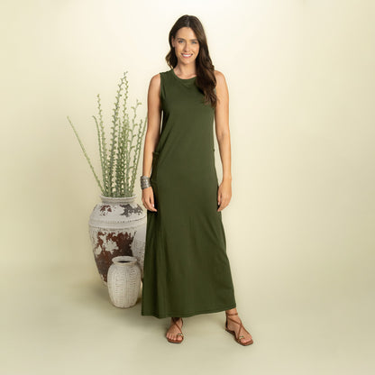found. Women's Organic Cotton Long Dress