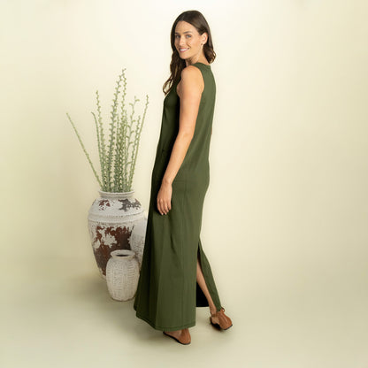 found. Women's Organic Cotton Long Dress
