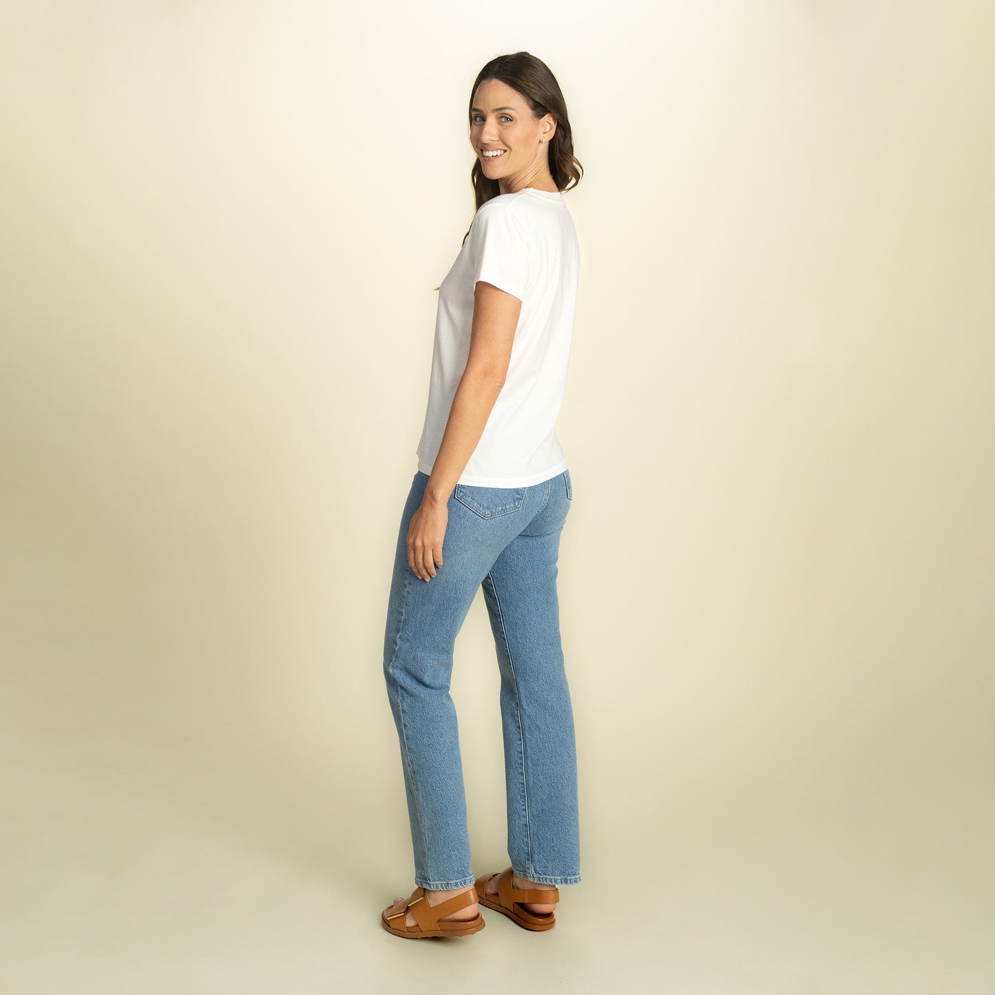 found. Women's Organic Cotton Short Sleeve Relaxed Crew Tee