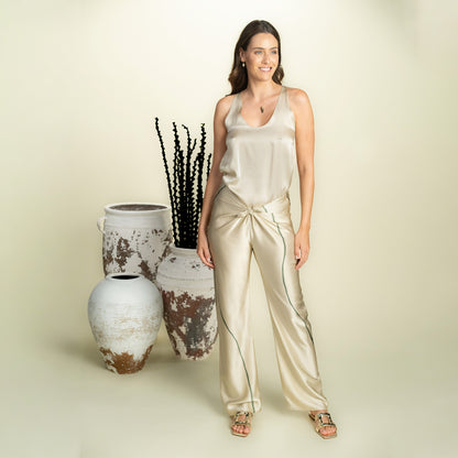 The Parrero Batik Silk Pant