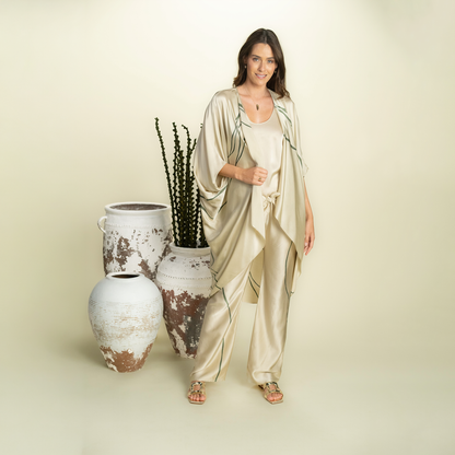 The Parrero Batik Silk Pant