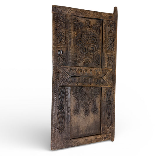 Antique Moroccan Amazigh (Berber) Granary Door Panel 6