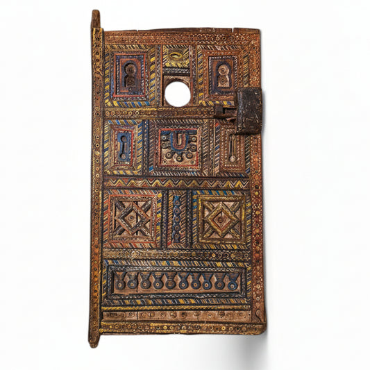 Antique Moroccan Amazigh (Berber) Granary Door Panel 4