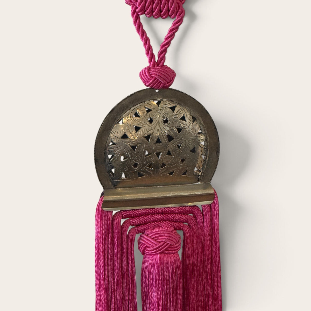 Cactus Silk Moroccan Tassel Fuscia