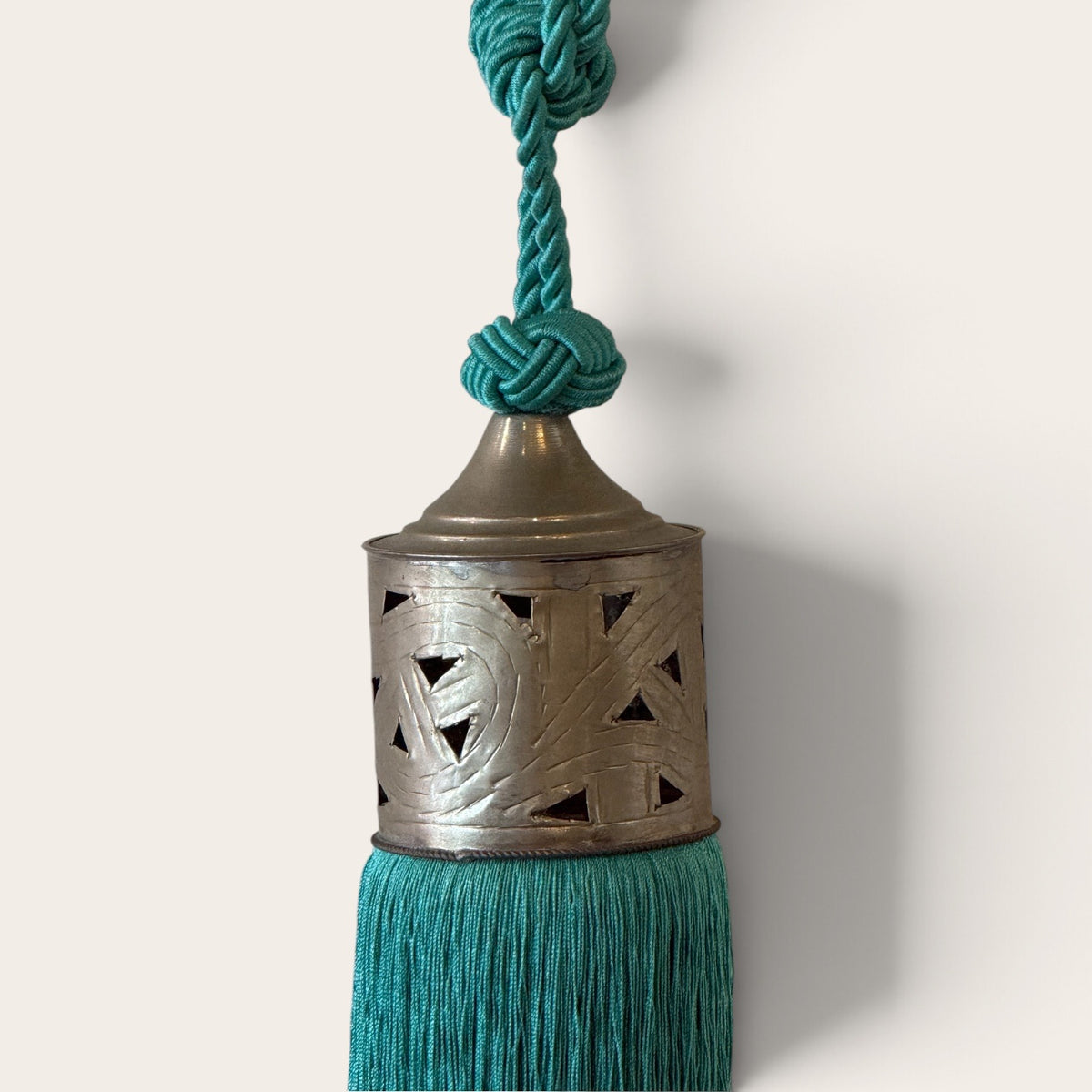 Cactus Silk Moroccan Tassel Turquiose