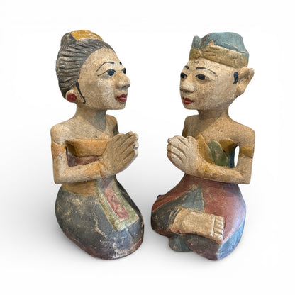 Balinese Vintage Wedding Couple