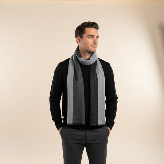 The Prized Suri Aplaca Double-faced Scarf