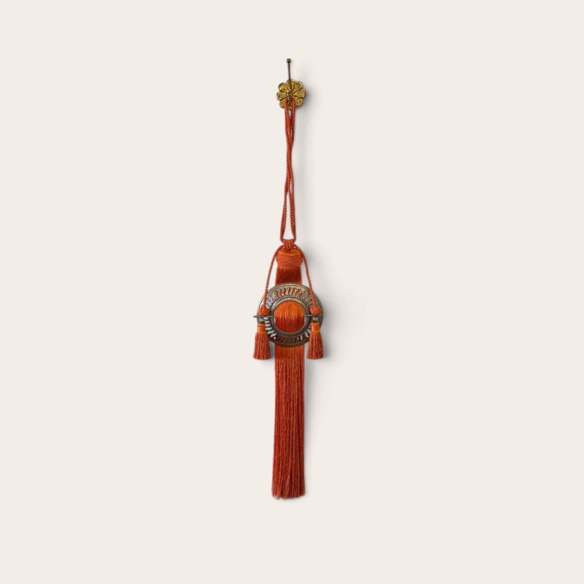Cactus Silk Moroccan Tassel Orange