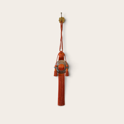 Cactus Silk Moroccan Tassel Orange