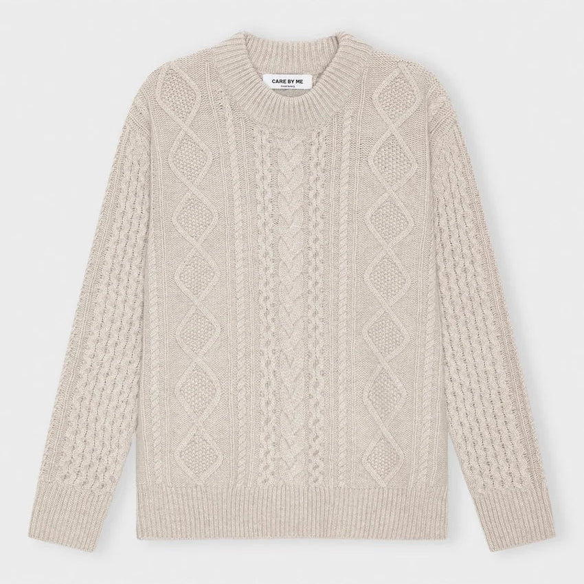 Malou Cashmere Fisherman's Sweater
