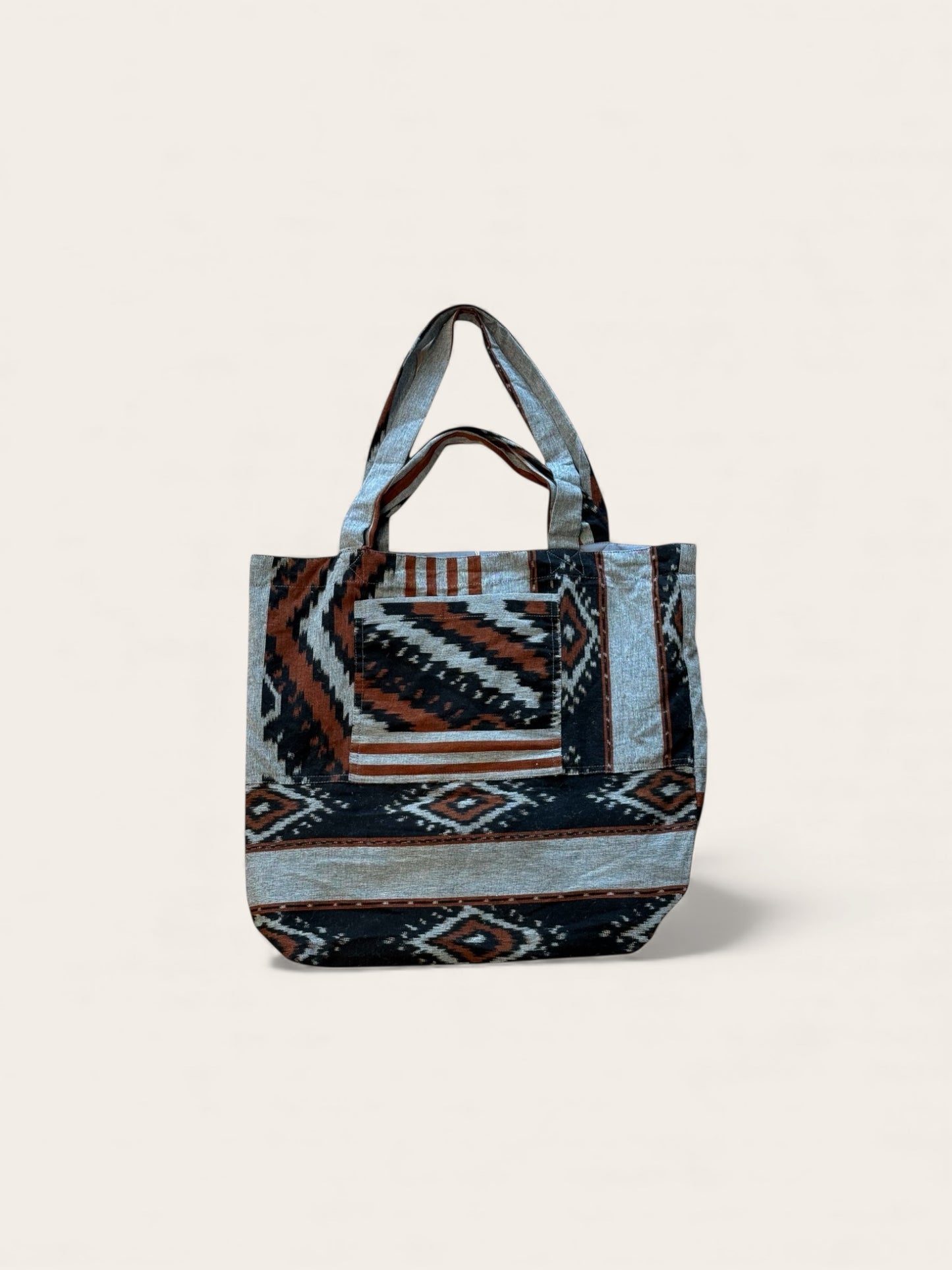 The found. Bali Ikat Tote