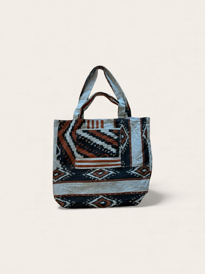 The found. Bali Ikat Tote