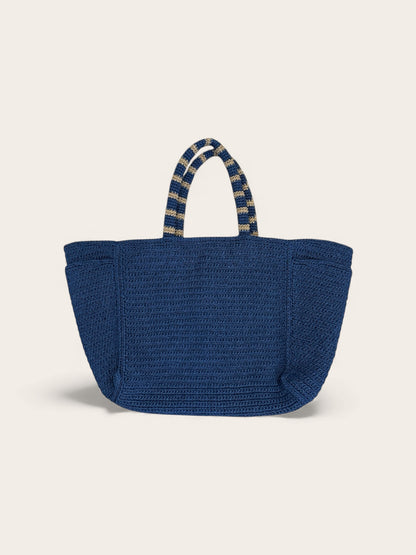 Hand Woven found. Horizontal Day Bag