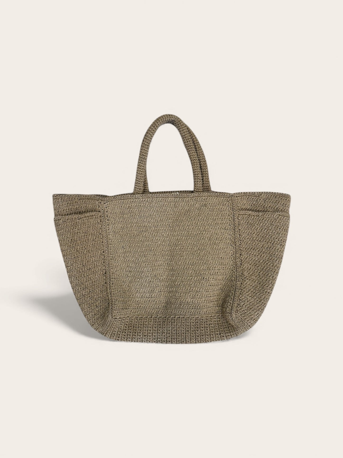 Hand Woven found. Horizontal Day Bag