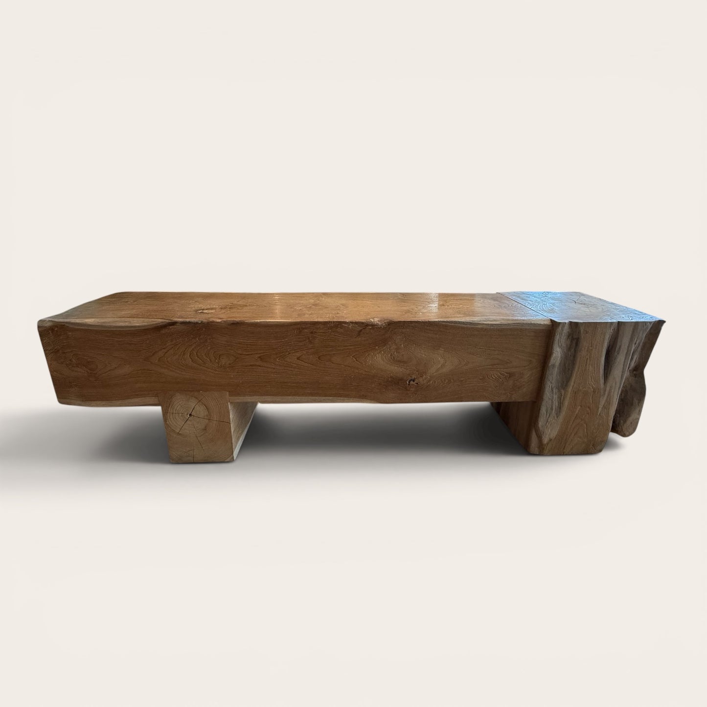 Teak Root Bench