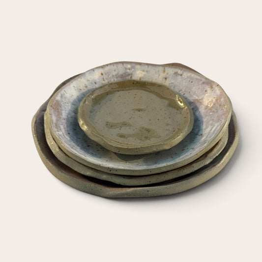 ap pottery hand built plate