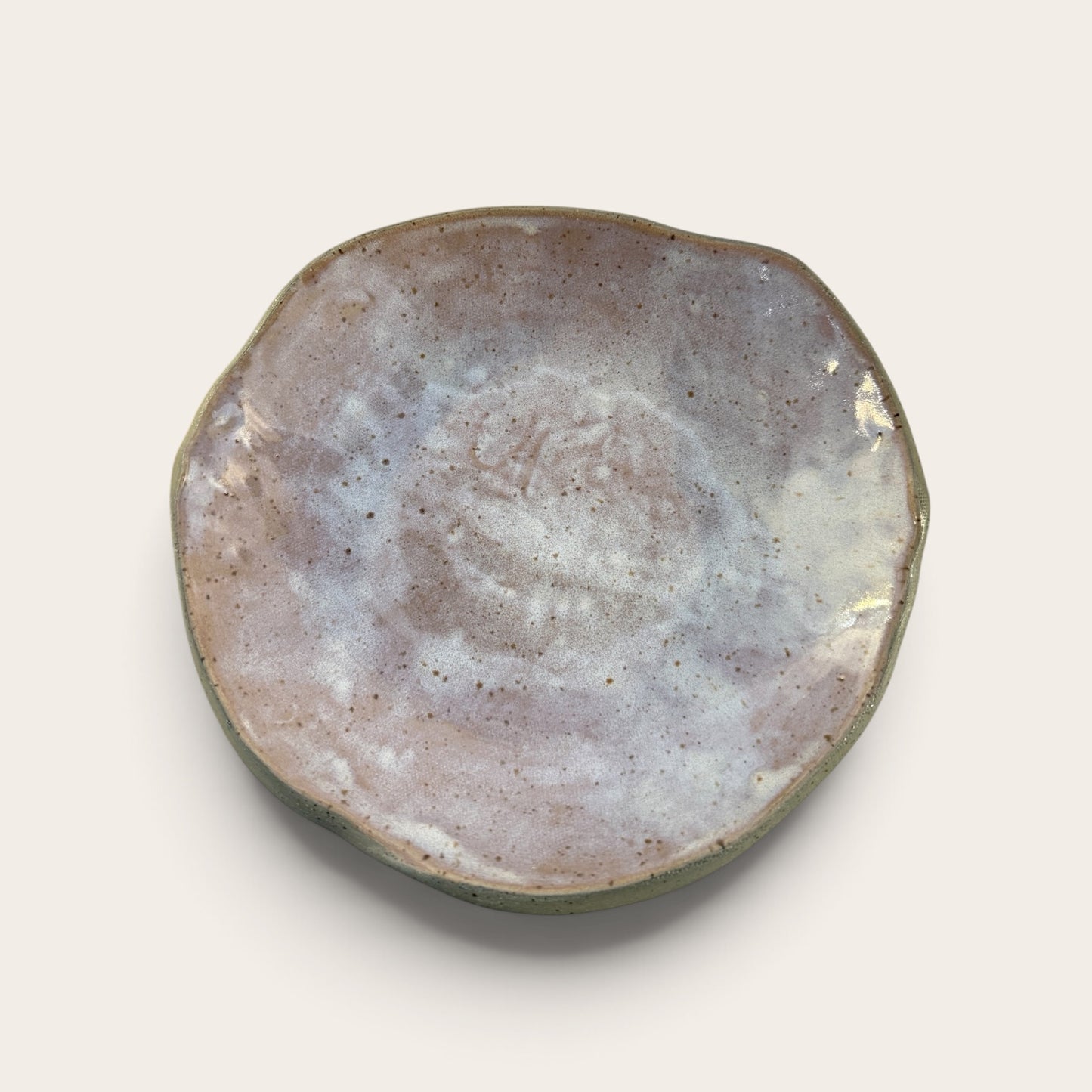 ap pottery hand built plate