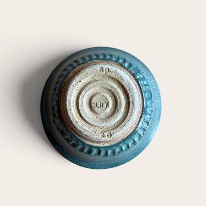 ap pottery teal RHCP bowl