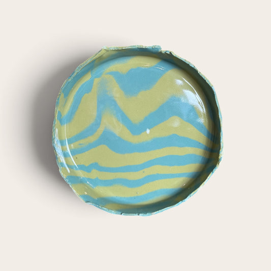 ap pottery hand built porcelain dish