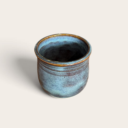 ap pottery deep blue cup