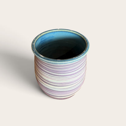 ap pottery marbled lg cup