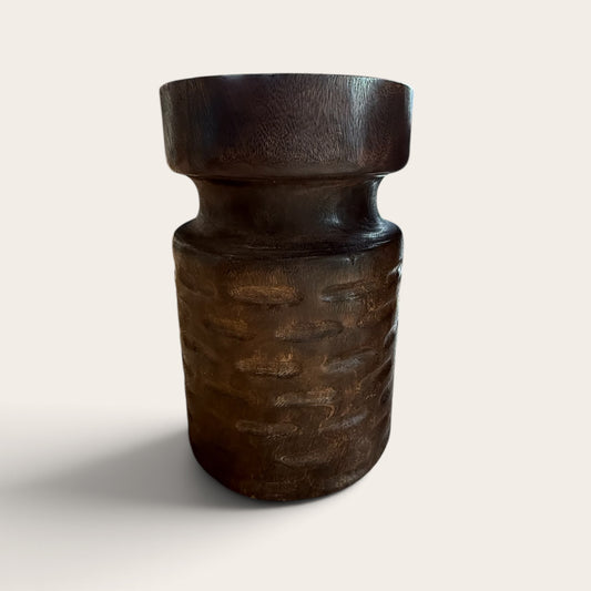 Notched Side Table/ Stool Mango Wood