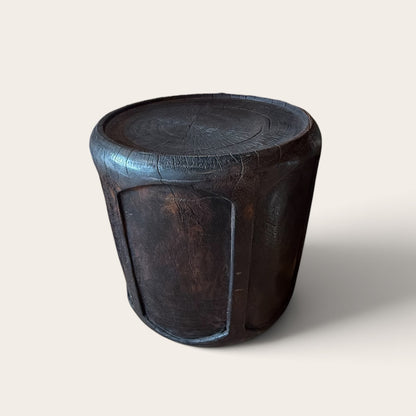 Barrel Side Table Mango Wood